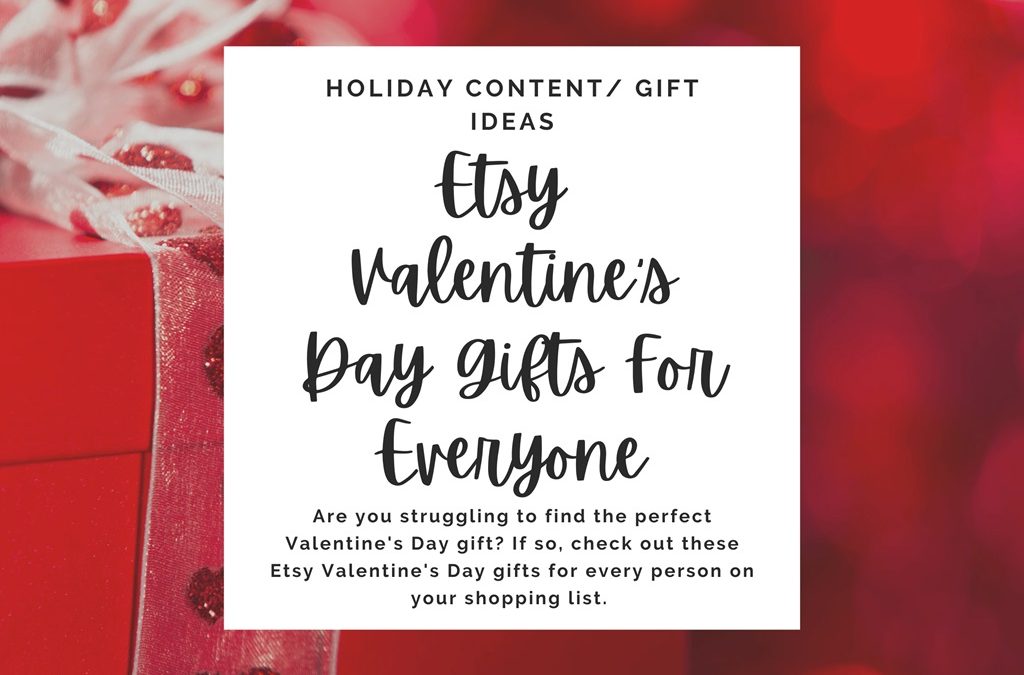 Etsy Valentine's Day Gift Ideas